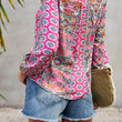 Load image into Gallery viewer, Graphic Pattern Blouse