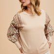 Load image into Gallery viewer, French Terry Spliced Top