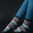 Load image into Gallery viewer, P.A Co. - Pink Pattern Socks