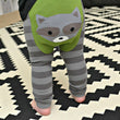 Load image into Gallery viewer, Doodle Pants - Raccoon Leggings