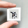 Load image into Gallery viewer, Magnet - 1" Cow Watercolor Print