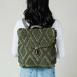 Load image into Gallery viewer, P.A Co. - Diamond Pattern Backpack
