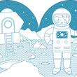 Load image into Gallery viewer, Color Book W/Stickers: Outer Space