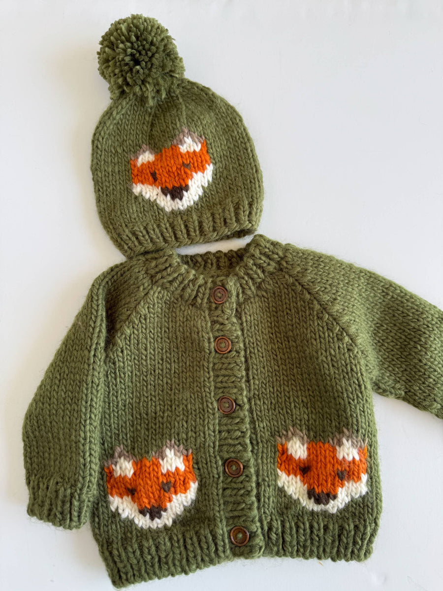 Baby Fox Cardigan – Fine and Funky