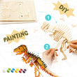 Load image into Gallery viewer, 3D Puzzle & Paint: T-Rex