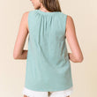 Load image into Gallery viewer, Ruffled Split V-Neck