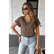 Load image into Gallery viewer, V-Neck Floral Print