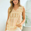 Load image into Gallery viewer, Lace V-neck w/ Back Button