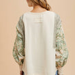 Load image into Gallery viewer, French Terry Spliced Top