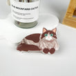 Load image into Gallery viewer, Cat hair claw clip