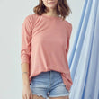 Load image into Gallery viewer, Ruffle Back Contrast Top