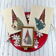 Load image into Gallery viewer, Swedish Dishcloth - Gnome with Christmas Tree