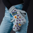 Load image into Gallery viewer, P.A Co. - Hand Stitched Floral Mittens