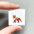 Load image into Gallery viewer, Magnet - 1" Fox Watercolor Print
