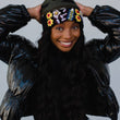 Load image into Gallery viewer, P.A Co. - Camo w/Floral Cuff Pom Hat