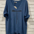 Load image into Gallery viewer, Oversized dragonfly knit