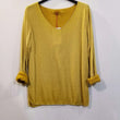 Load image into Gallery viewer, Lurex neck long sleeve