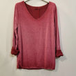 Load image into Gallery viewer, Lurex neck long sleeve
