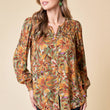 Load image into Gallery viewer, Blouse w/Smocked Detail