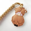 Load image into Gallery viewer, Teether - Highland Cow w/clip