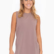 Load image into Gallery viewer, Notched Flowy Tank Top
