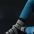 Load image into Gallery viewer, P.A Co. - Brown Pattern Socks