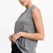Load image into Gallery viewer, Notched Flowy Tank Top