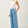 Load image into Gallery viewer, Denim Wide Leg Pants