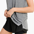 Load image into Gallery viewer, Notched Flowy Tank Top
