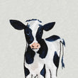 Load image into Gallery viewer, Magnet - 1" Cow Watercolor Print
