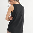Load image into Gallery viewer, Notched Flowy Tank Top