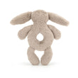 Load image into Gallery viewer, Jellycat Bashful Beige Bunny Ring Rattle