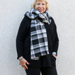 Load image into Gallery viewer, Reversible Blanket Scarf