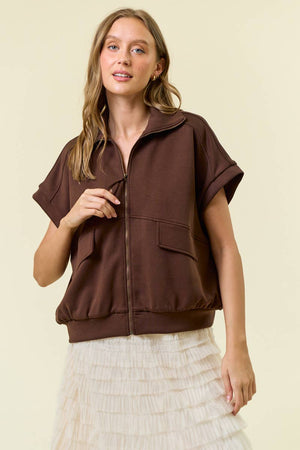 Buttery Soft Brushed Modal Pocket Jacket
