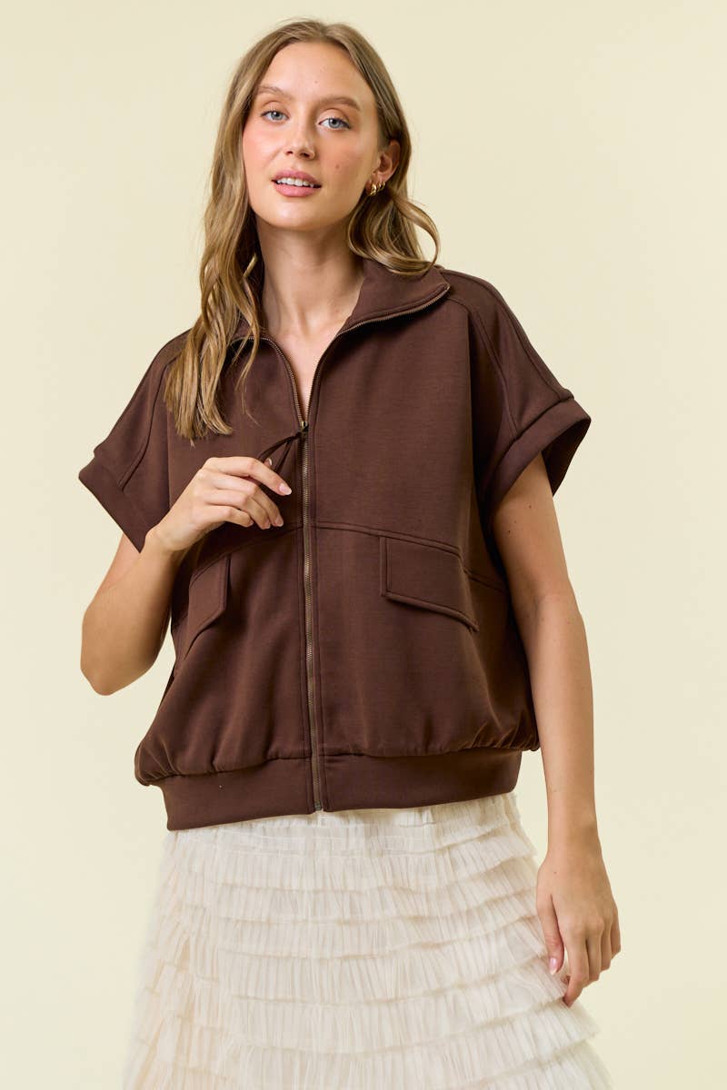 Buttery Soft Brushed Modal Pocket Jacket