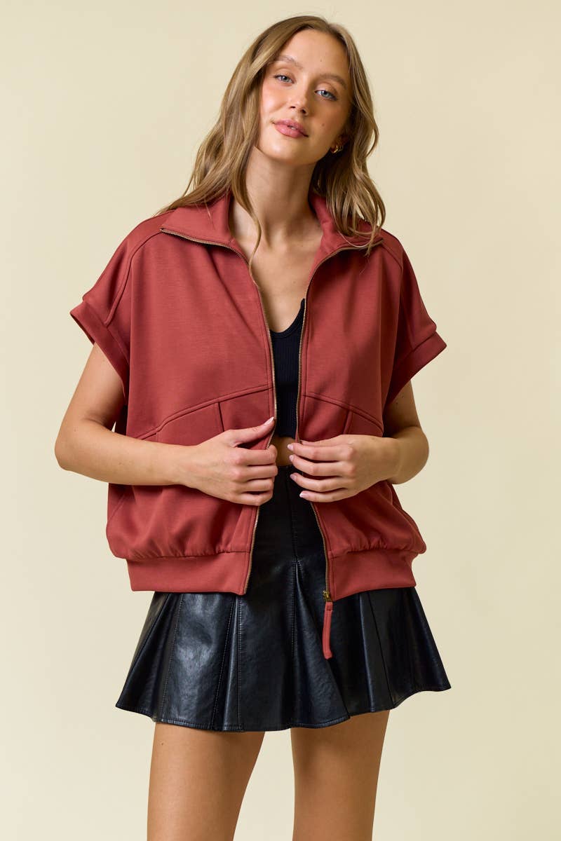 Buttery Soft Brushed Modal Pocket Jacket