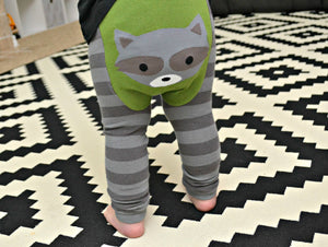 Doodle Pants - Raccoon Leggings