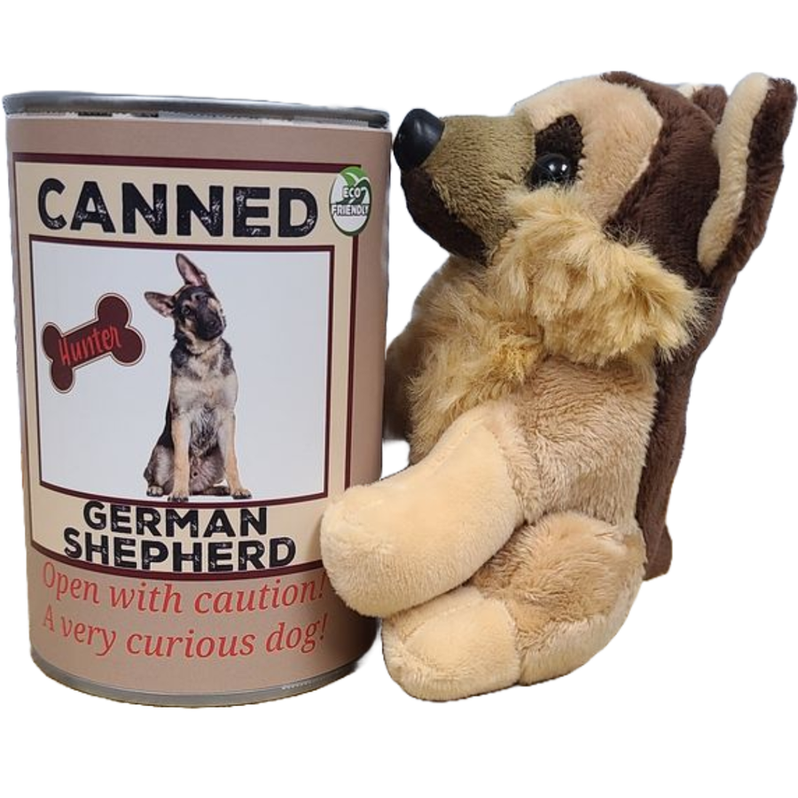 Canned Gifts - Canned German Shepherd | Rescue Dog | Eco-Friendly Gift