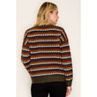 Load image into Gallery viewer, STACCATO - Honeycomb Striped Sweater
