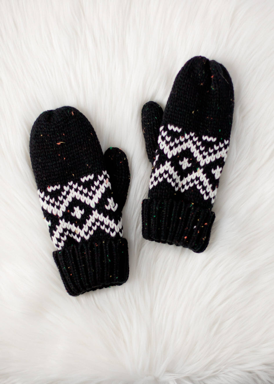 P.A Co. - Speckled Patterned Mittens