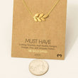 Load image into Gallery viewer, Fame - Leaf Pendant Necklace
