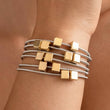 Load image into Gallery viewer, Mia - Layered Guitar String Bracelet Set
