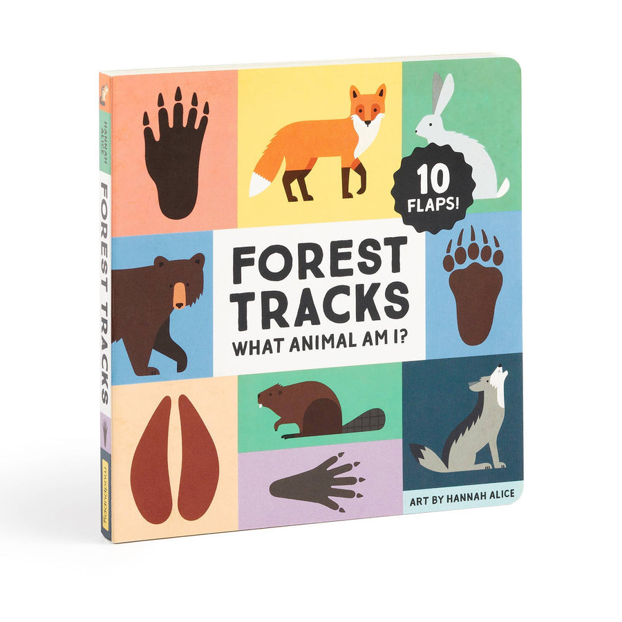 Forest Tracks: What Animal Am I? Lift-the-Flap