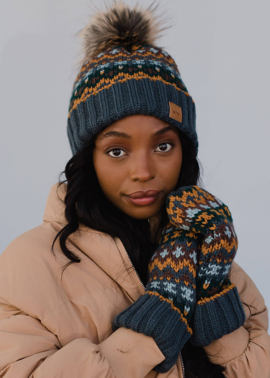 P.A Co. - Multicolored Pom Hat