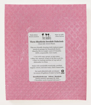 Swedish Dishcloths - Watermelon on Pink