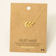 Load image into Gallery viewer, Fame - Leaf Pendant Necklace
