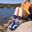 Load image into Gallery viewer, Lavley - The Mountains Are Calling (Colorado) Socks
