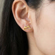 Load image into Gallery viewer, Fame - Mountain Stud Earrings
