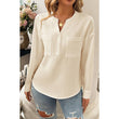 Load image into Gallery viewer, Solid V-Neck Blouse
