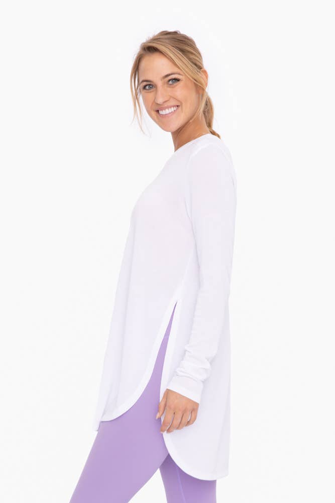 Mono B - Side Slit Tee